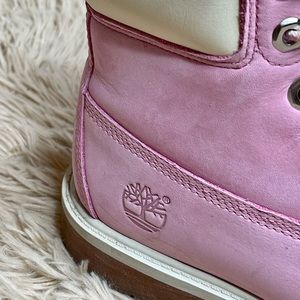 Timberland Pink Boots (size 7)